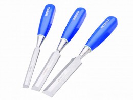 Faithfull 3 Piece Blue Chisel Set £9.99